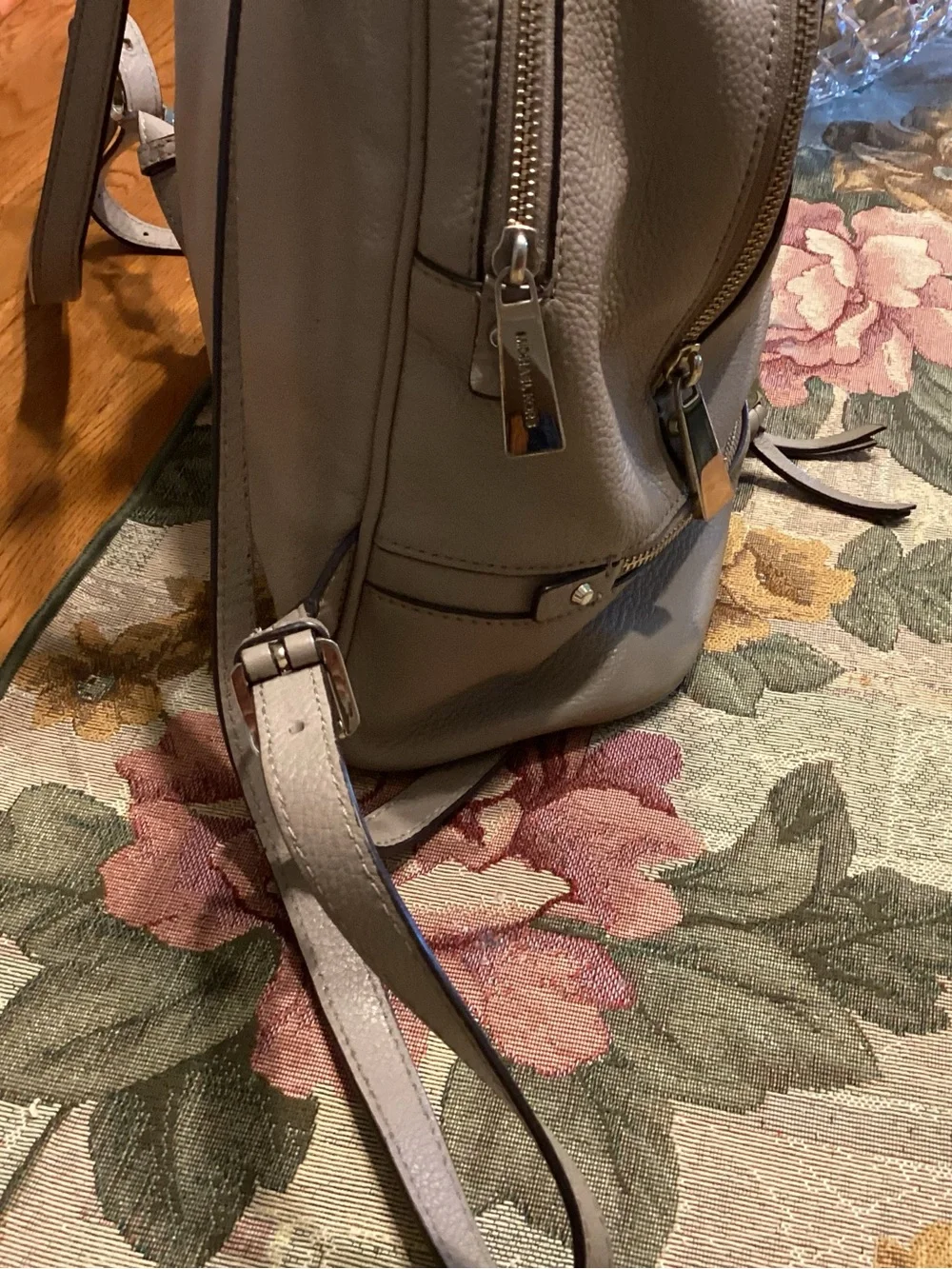 Michael Kors backpack in pebbled leather